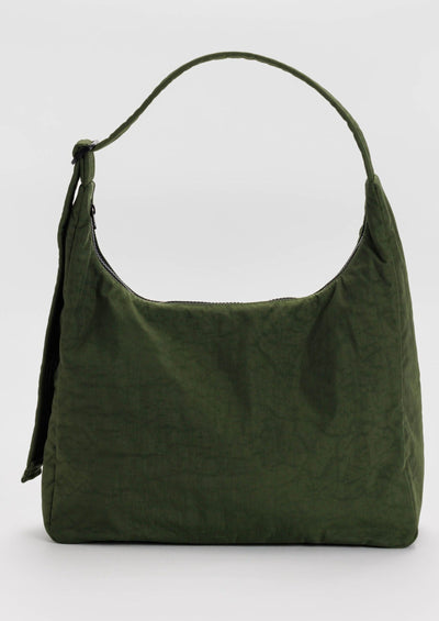 Nylon Shoulder Bag, Bay Laurel