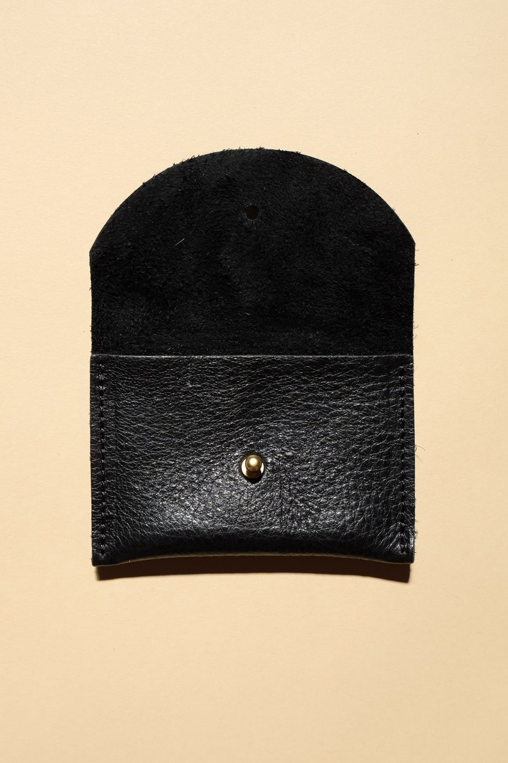 Leather Card Holder, Black