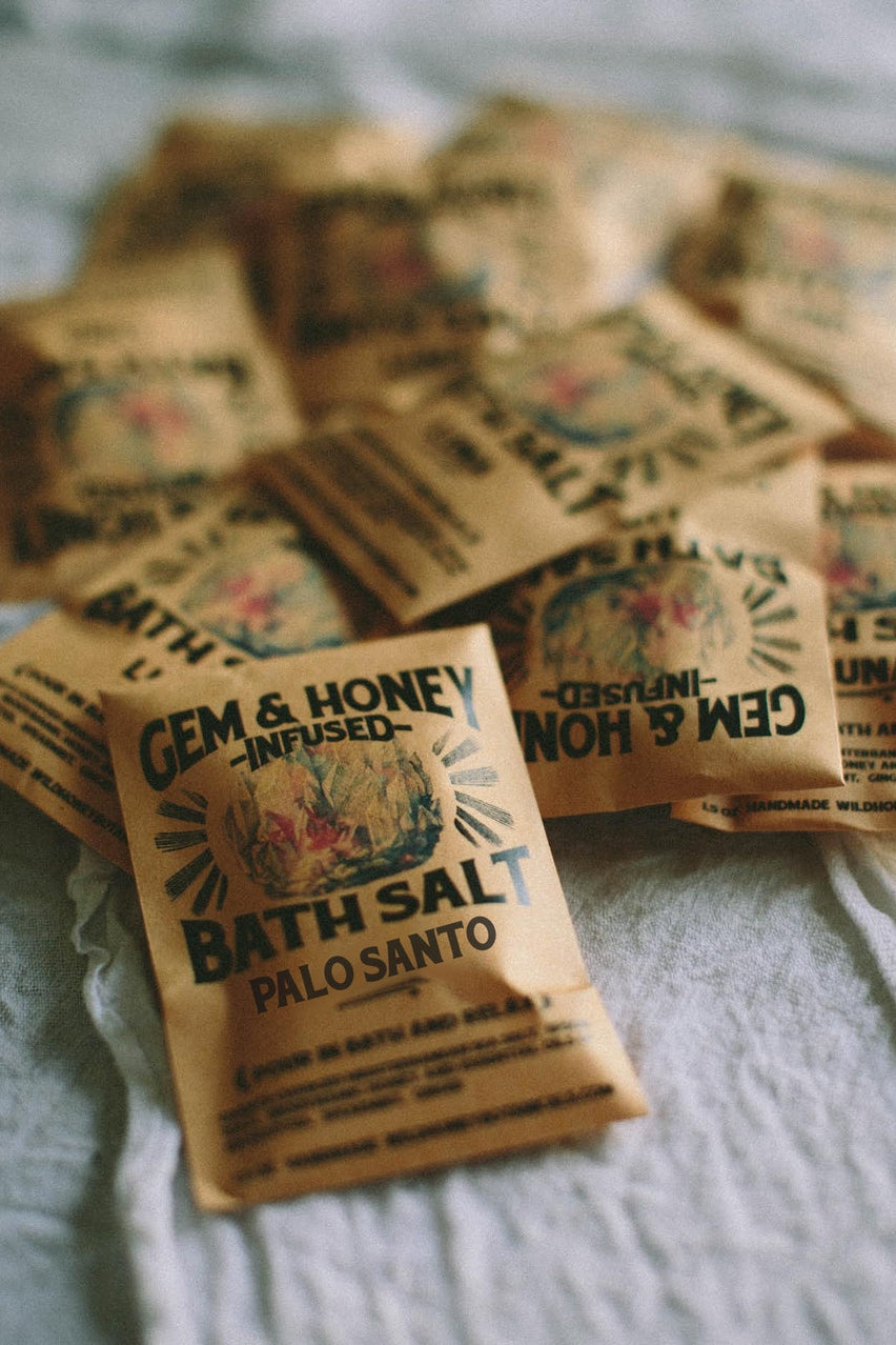 Palo Santo Bath Soak or Body Scrub