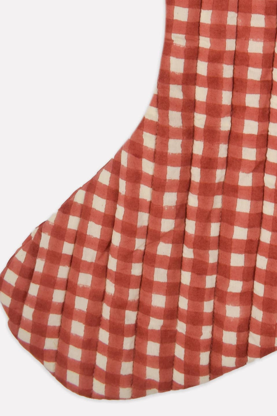 Christmas Stocking, Gingham Ginger