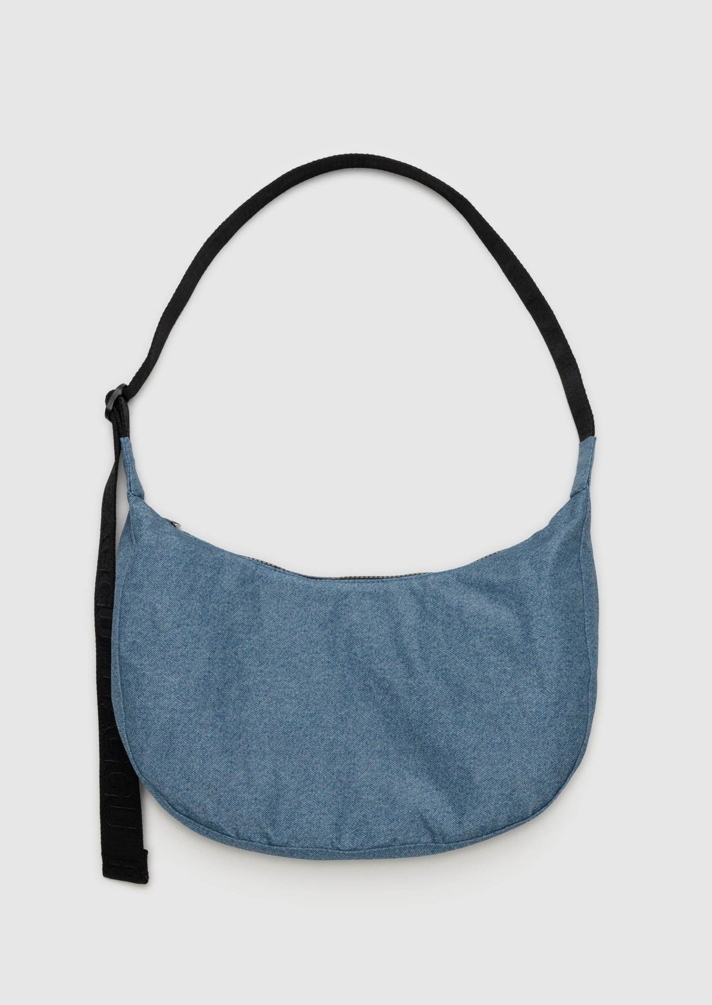 Medium Crescent Bag, Digital Denim