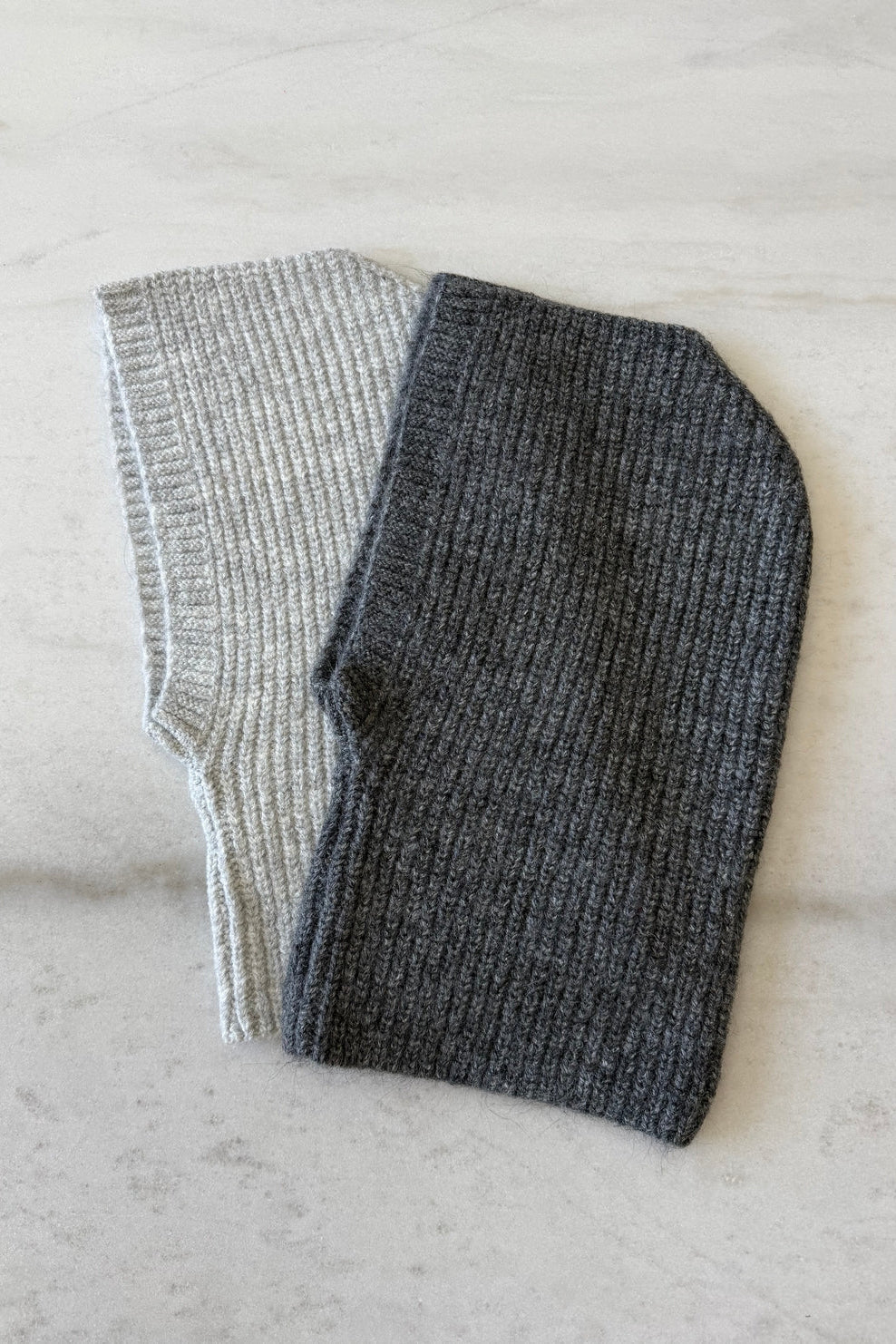 Alpaca Wool Balaclava, Dark Gray