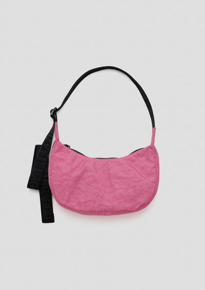 Small Crescent Bag, Azalea Pink