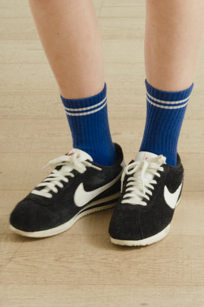 Boyfriend Sock, Cobalt