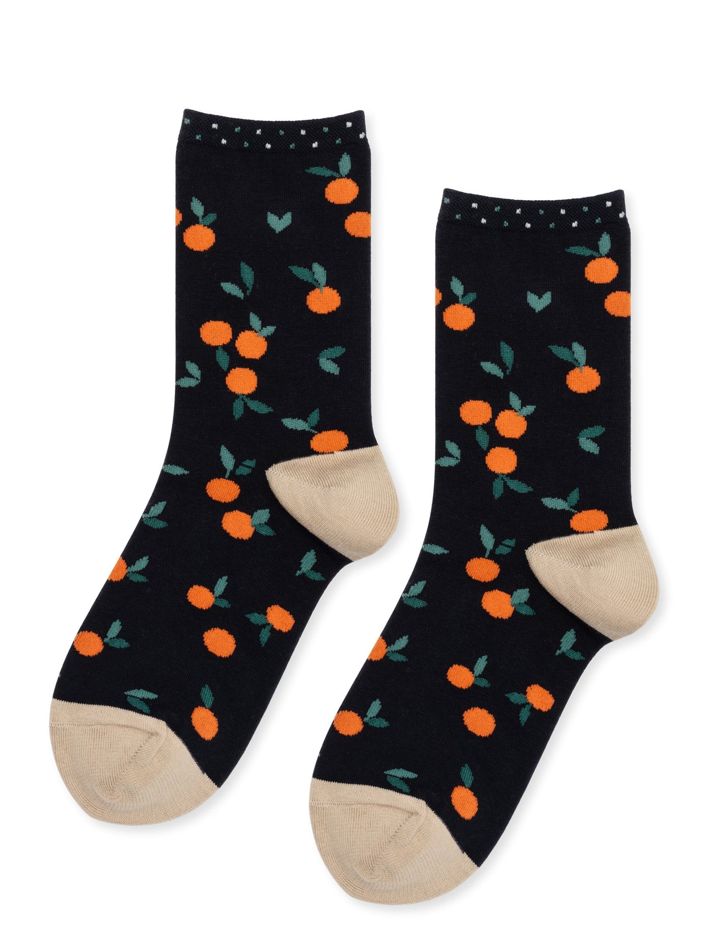 Cutie Clementine Crew Sock