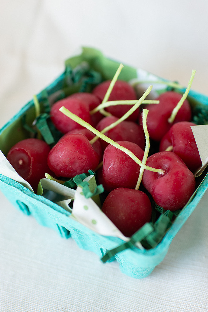 Beeswax Cherry Candles