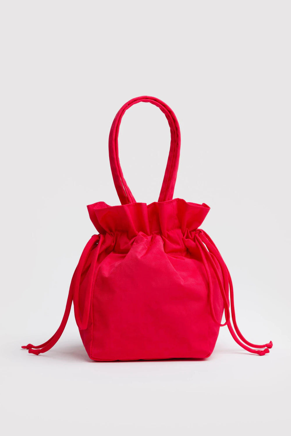 Nylon Drawstring Bag, Candy Apple