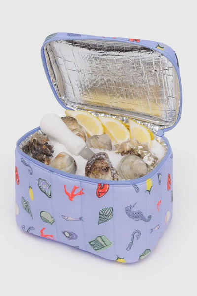 Puffy Lunch Bag, Sea Charms