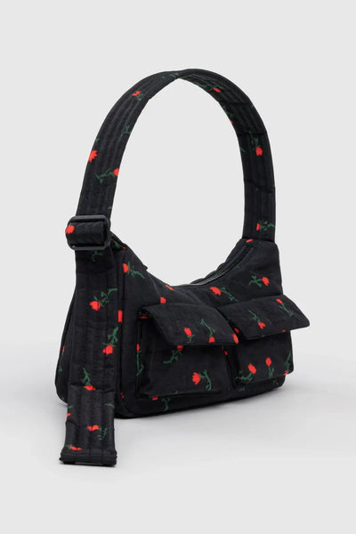 Cargo Shoulder Bag, Painted Wildflower