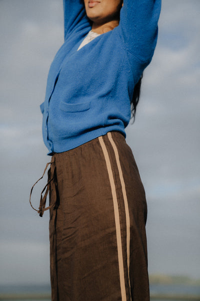 The Tate Track Pant, Chocolate