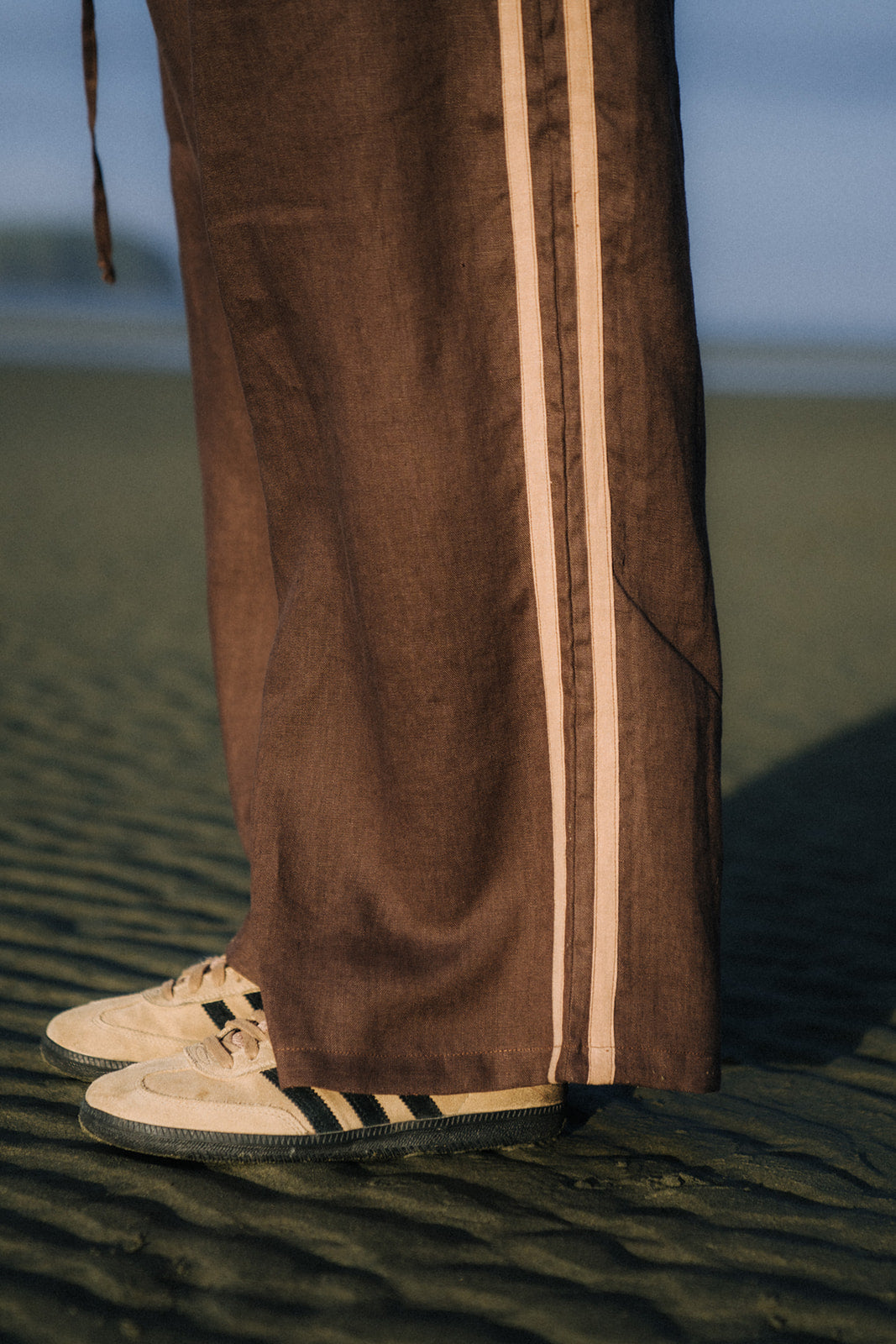 The Tate Track Pant, Chocolate