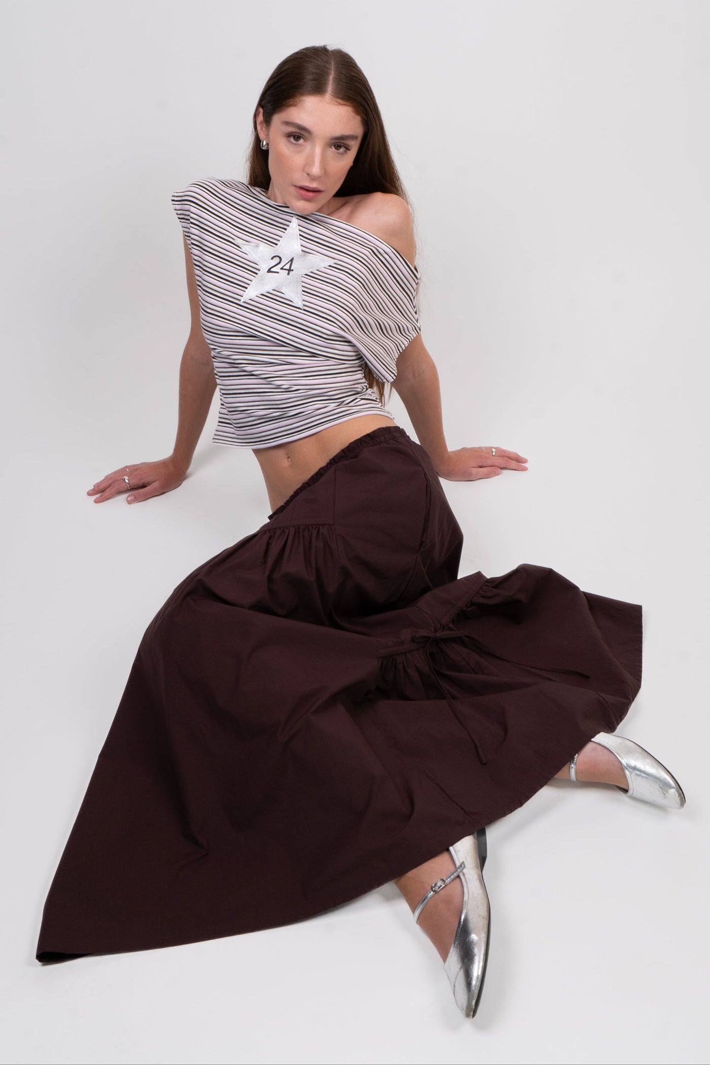 Museum Skirt, Espresso