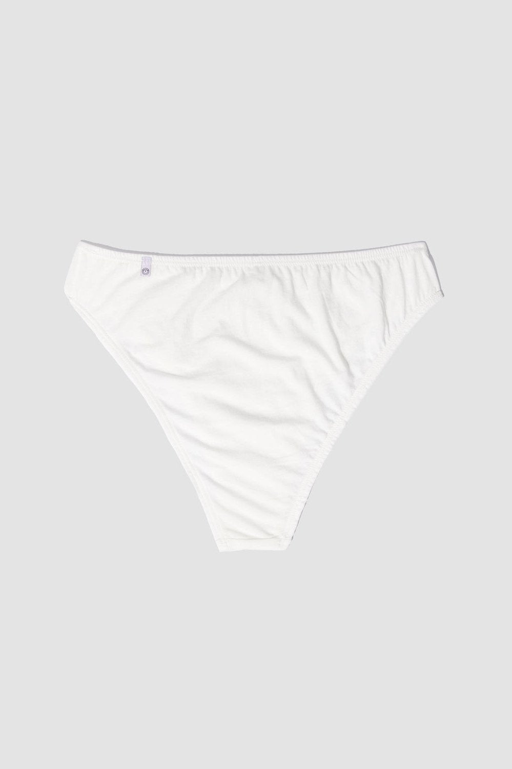 Mid-Rise French Cut Underwear, Chalk