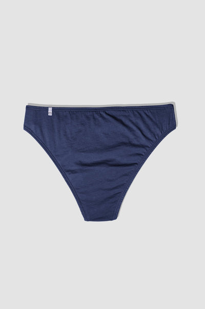 Mid-Rise French Cut Underwear, Lapis