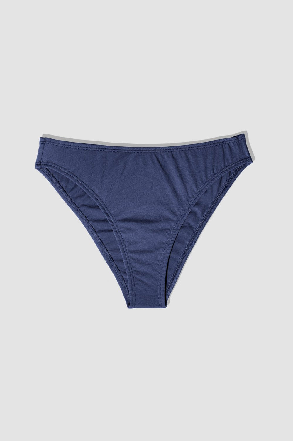 Mid-Rise French Cut Underwear, Lapis