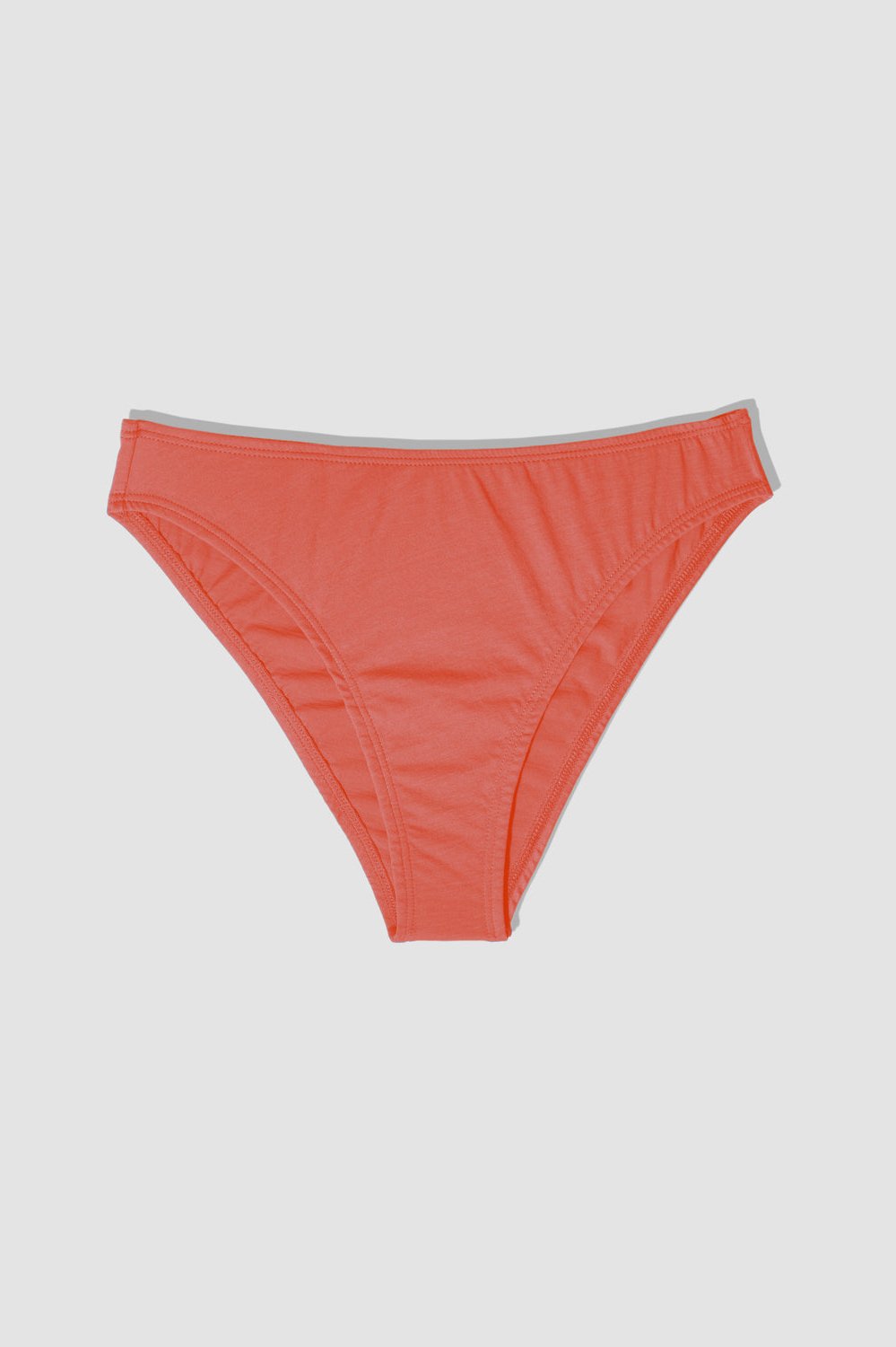 Mid-Rise French Cut Underwear, Nasturtium