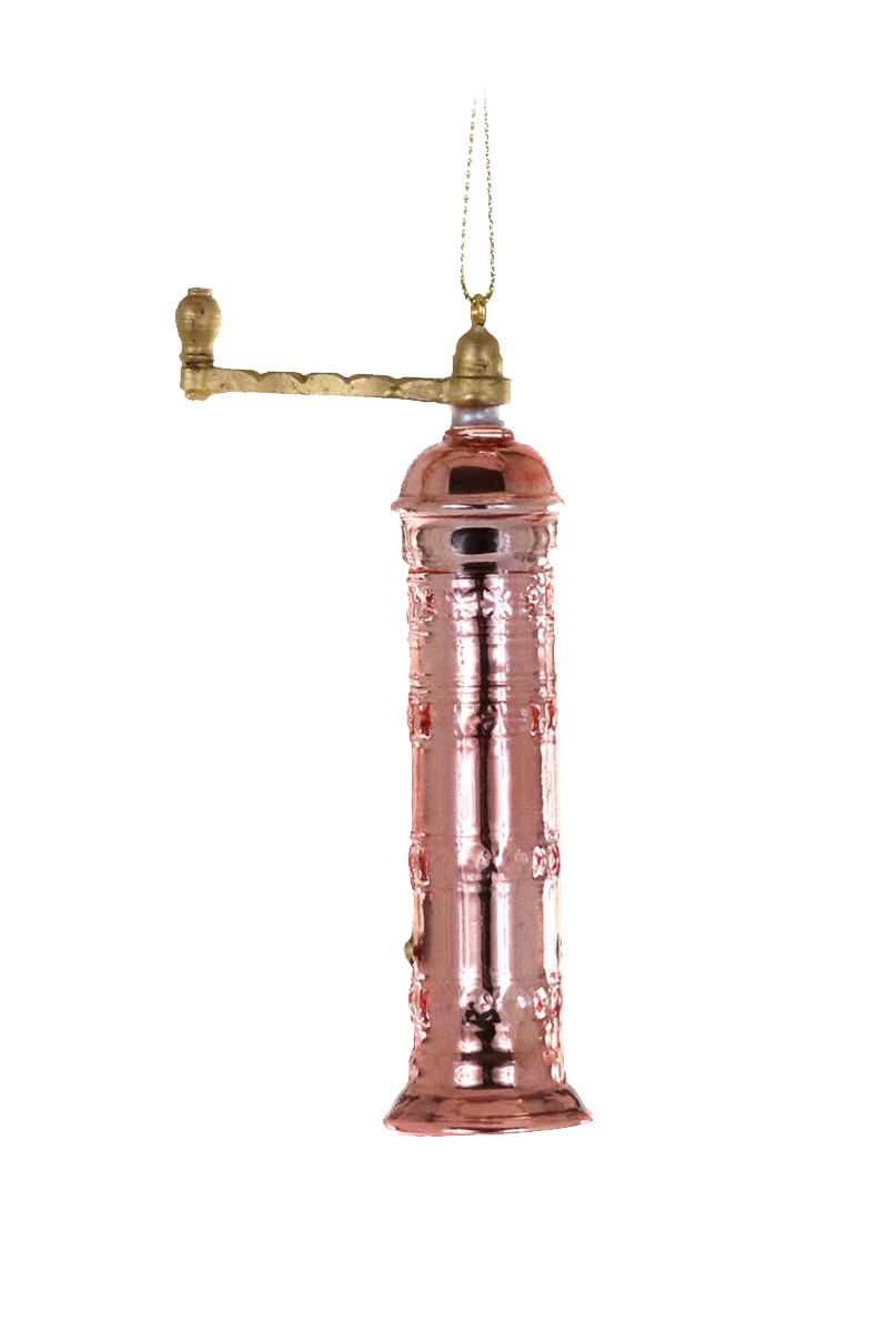 Copper Pepper Mill Ornament