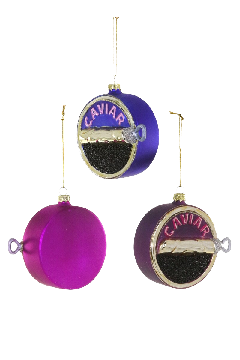Caviar Tin Ornament