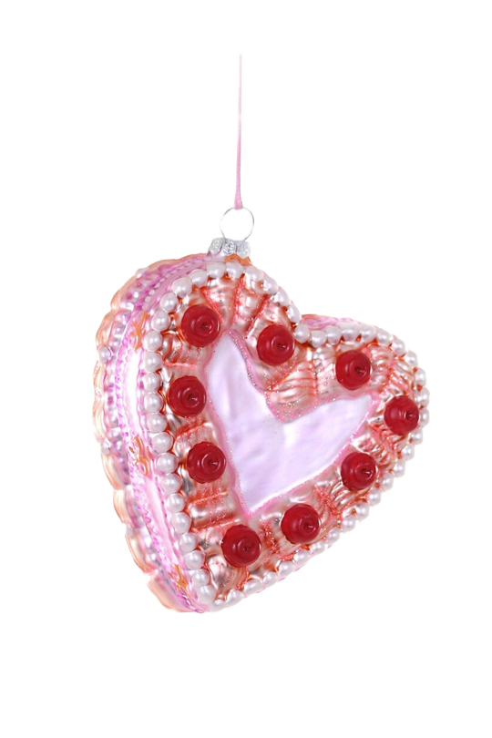 Heart Cake Ornament