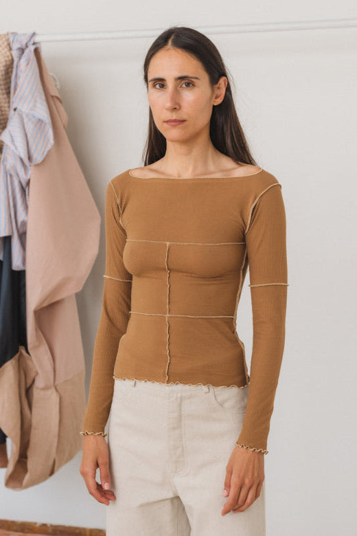 Cinder Long Sleeve Tee, Alamillo Brown