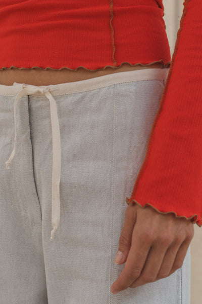 Omato Long Sleeve Tee, My Red