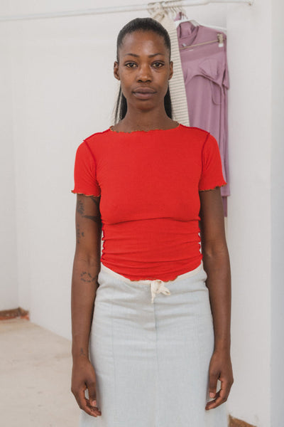 Vein Tee,  My Red