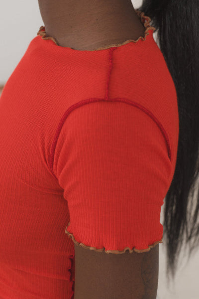 Vein Tee,  My Red