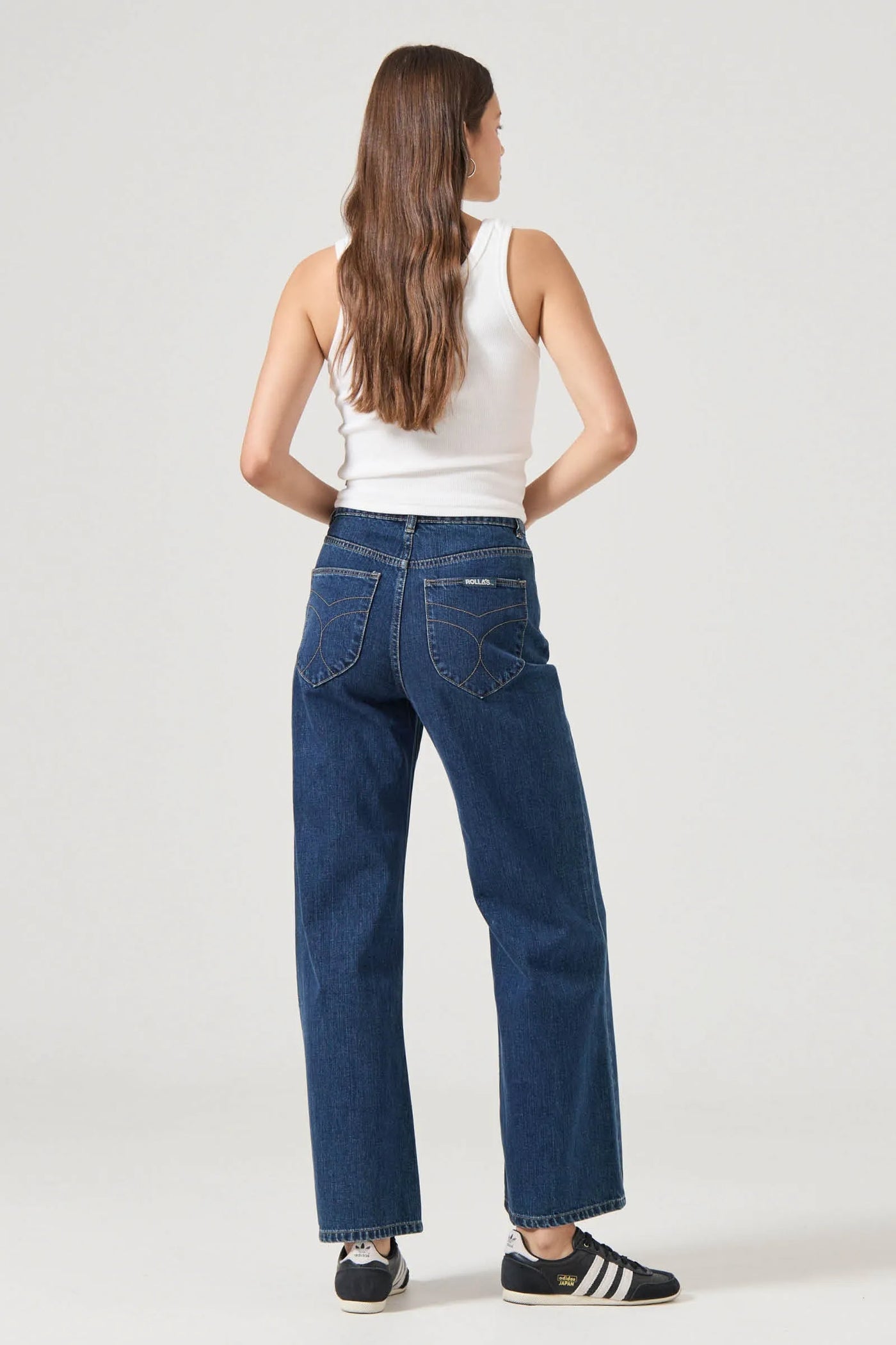 Sailor Scoop Jeans, Pacific Blue