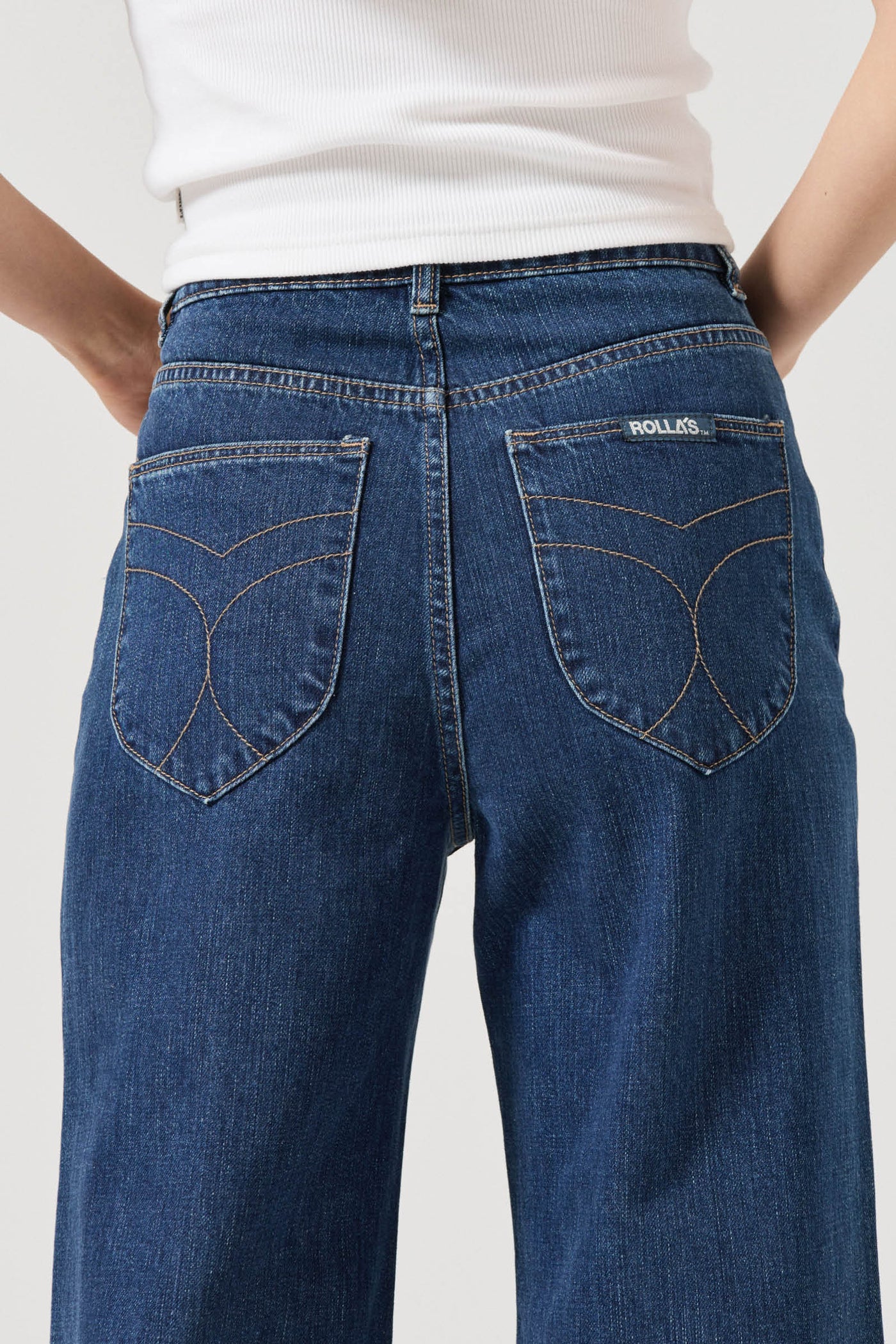 Sailor Scoop Jeans, Pacific Blue