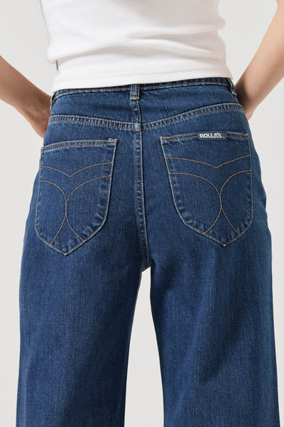 Sailor Scoop Jeans, Pacific Blue