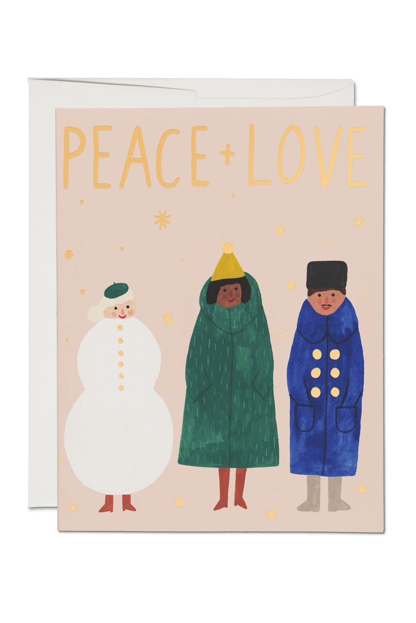 Christmas Friends Greeting Card