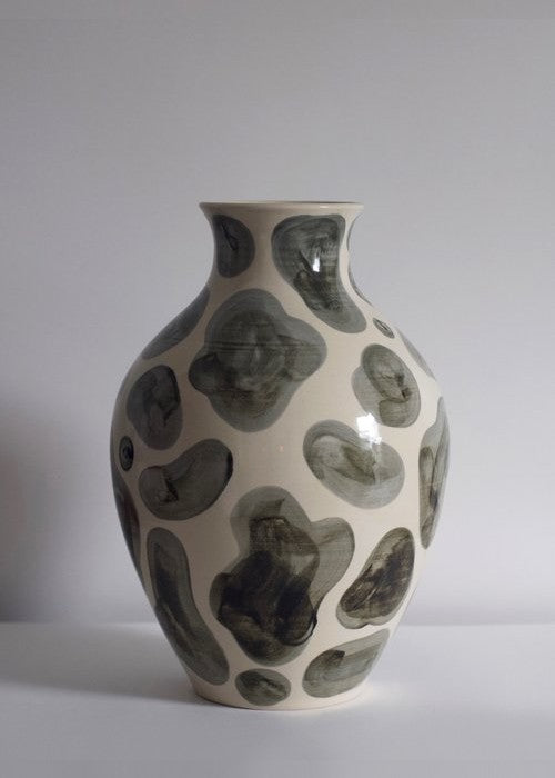Cow Print Vase I
