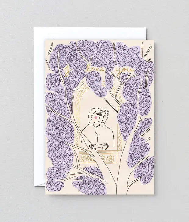 Love Blossoms Greeting Card