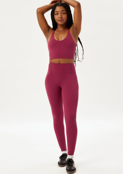 Float High-Rise Legging, Rhododendron