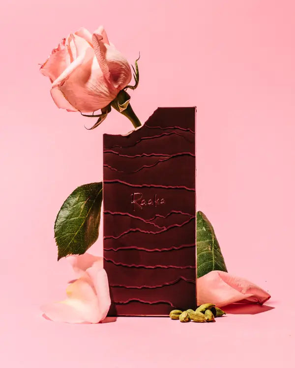Raaka Chocolate, Rose Cardamom