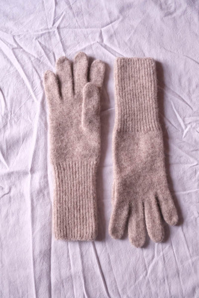 Anouk Merino Gloves, Beige