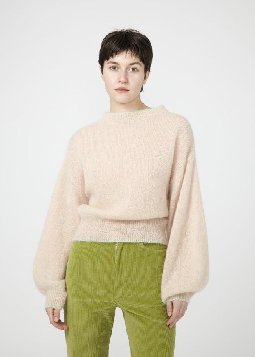 Santi Knit Sweater, Natural