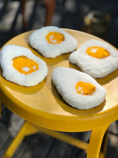 Fried Egg Coasters