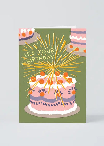 It's Your Birthday Foiled Greeting Card