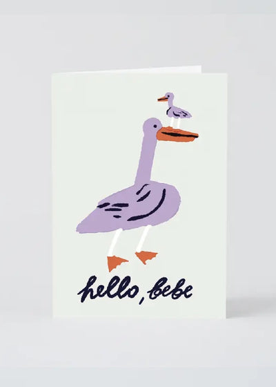 Hello, Bebe Greeting Card