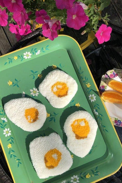 Fried Egg Coasters