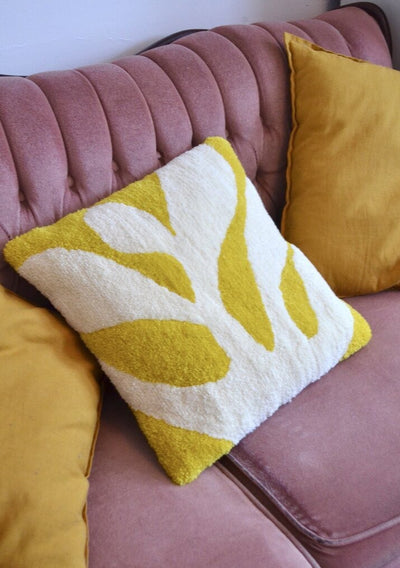 Coral Pillow, Yellow