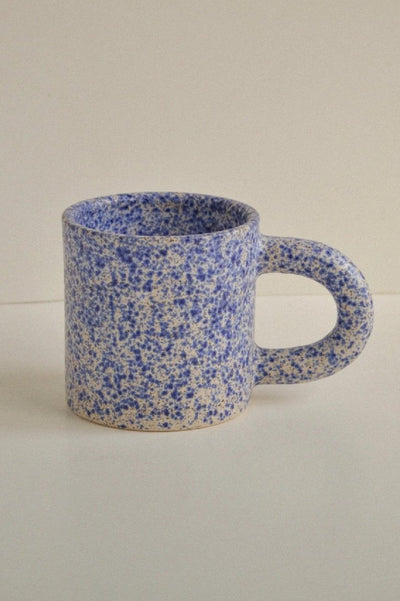 Chunk Mug, Blue Dots