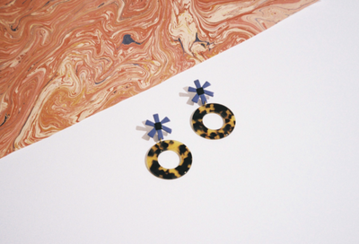 Note Tortoise Earring