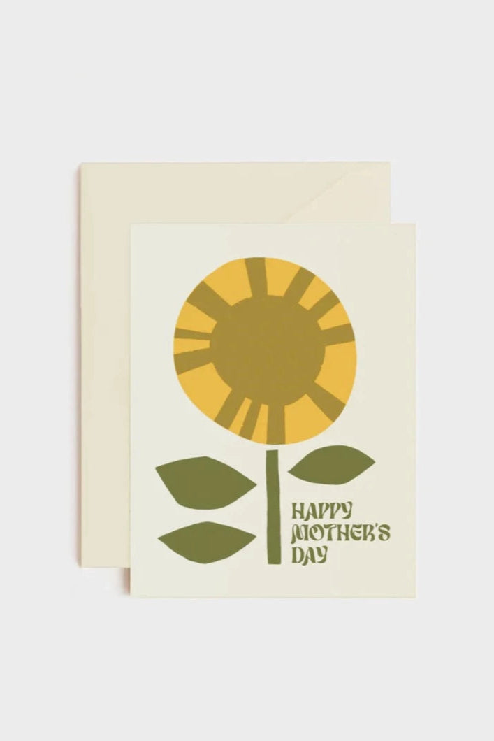 Sunflower Mother's Day Card