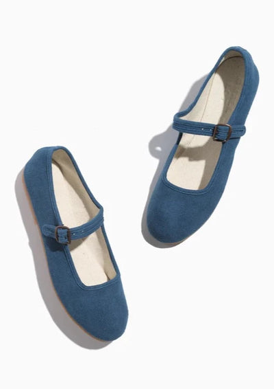 Mary Jane Shoes, Indigo