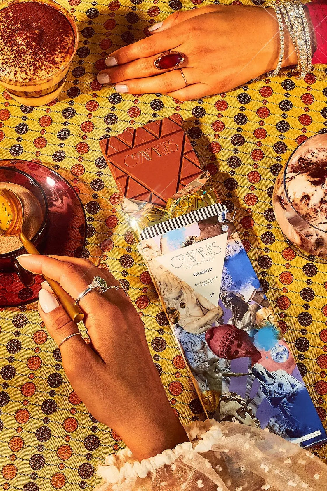 Compartés Gourmet Tiramisu Chocolate Bar