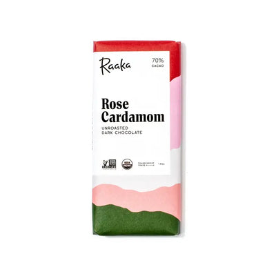 Raaka Chocolate, Rose Cardamom