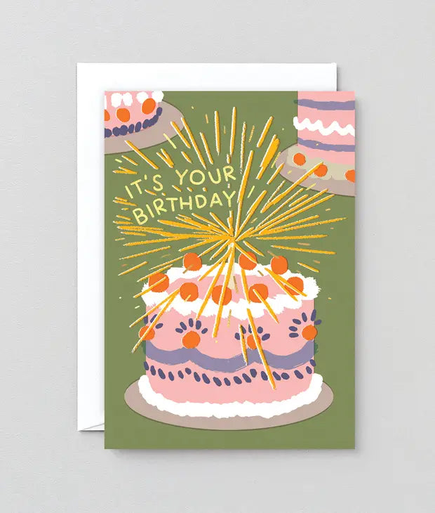 It's Your Birthday Foiled Greeting Card