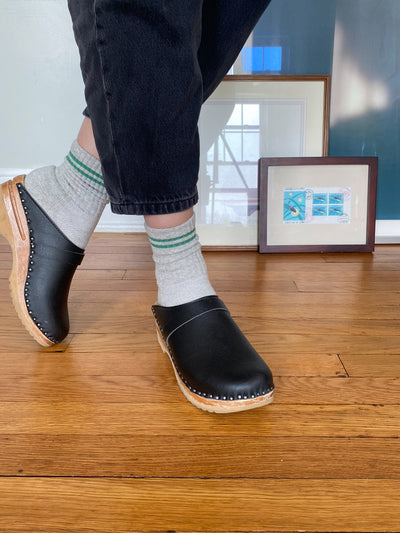 Boyfriend Sock, Light Grey